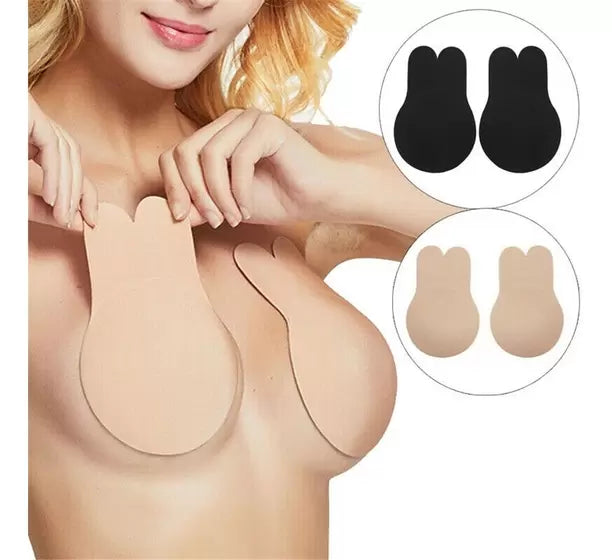 Nipple Cover Breast Holder Bust Lift Up Pasties Push Up Invisible Adhesive  Sticky Bra Strapless Raises Chest Paste Stickers 6pcs